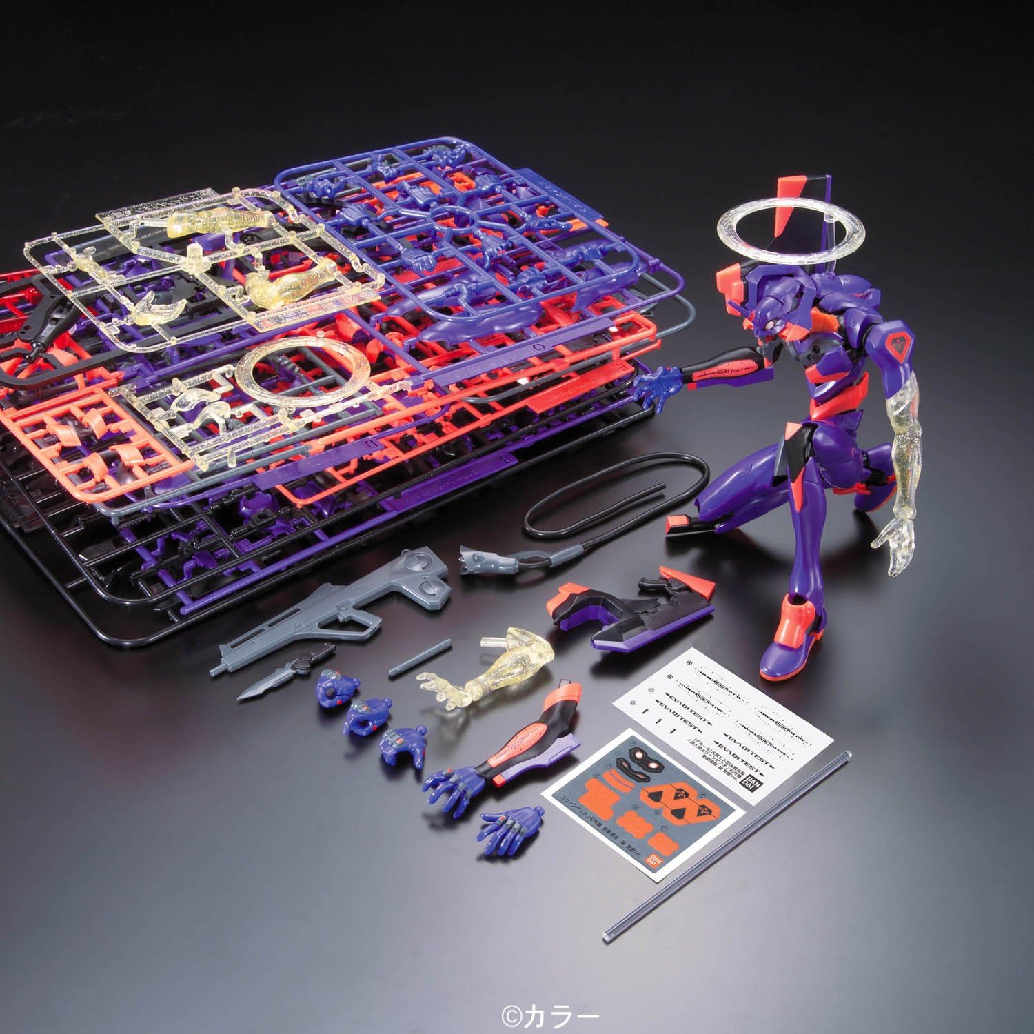 Bandai Hobby HG 03 EVA01 The Movie Awakening Version Evangelion Model