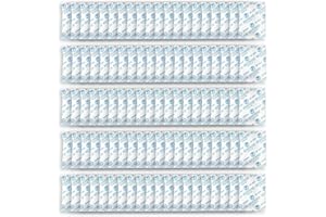 Food Grade Silica Gel Desiccant Packets, 1 Gram, Moisture Absorbers, Rechargeable Dehumidifier Packs, 50 Count