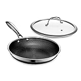 HexClad Hybrid Nonstick 10-Inch Frying Pan with