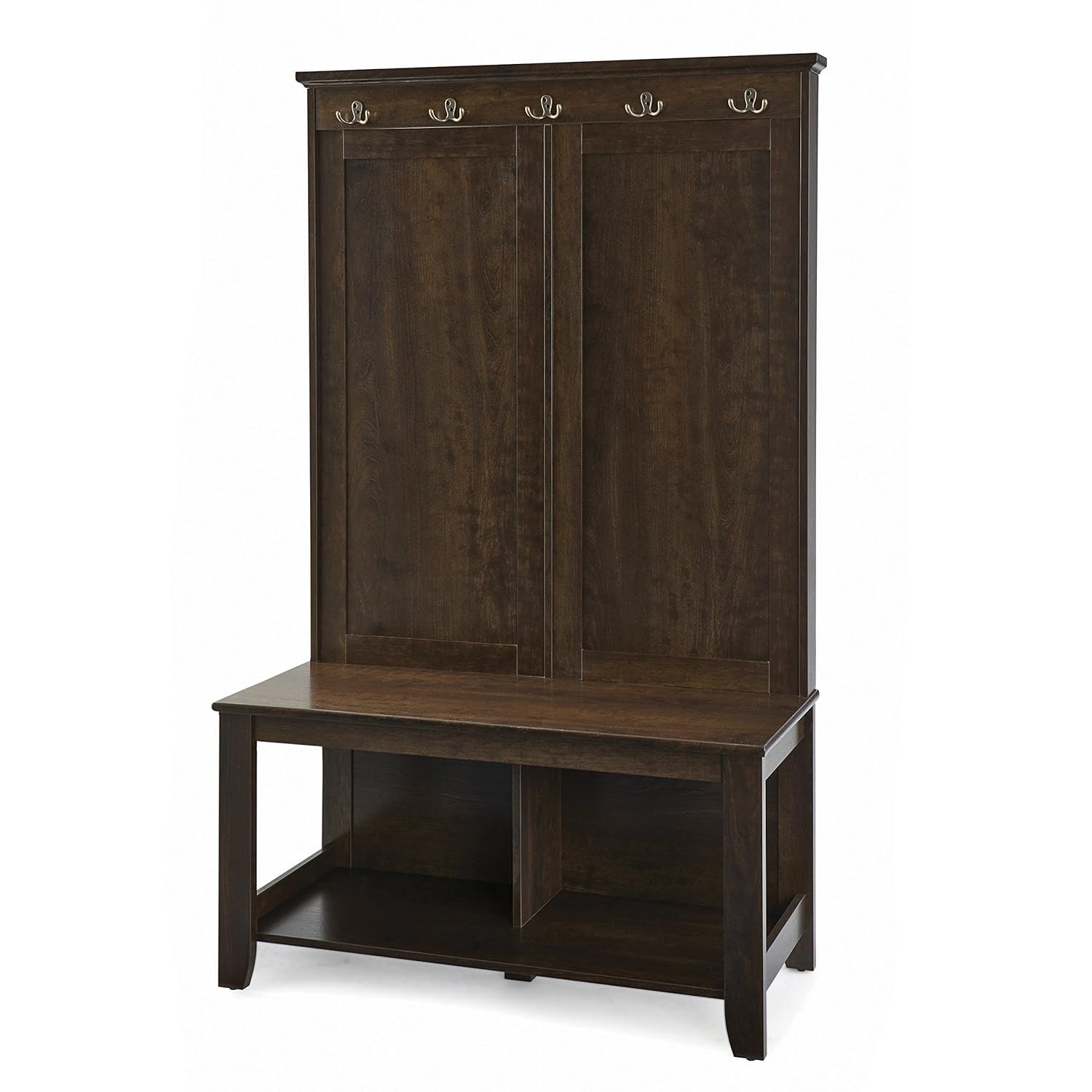 Furniture Better Homes and Gardens Parker Hall Tree Bench Estate Toffee