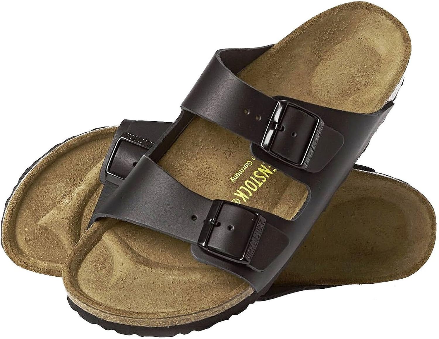 black on black leather birkenstocks