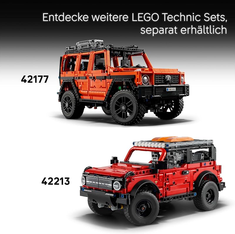 Technic Jeep Wrangler Rubicon Geländewagen 42227