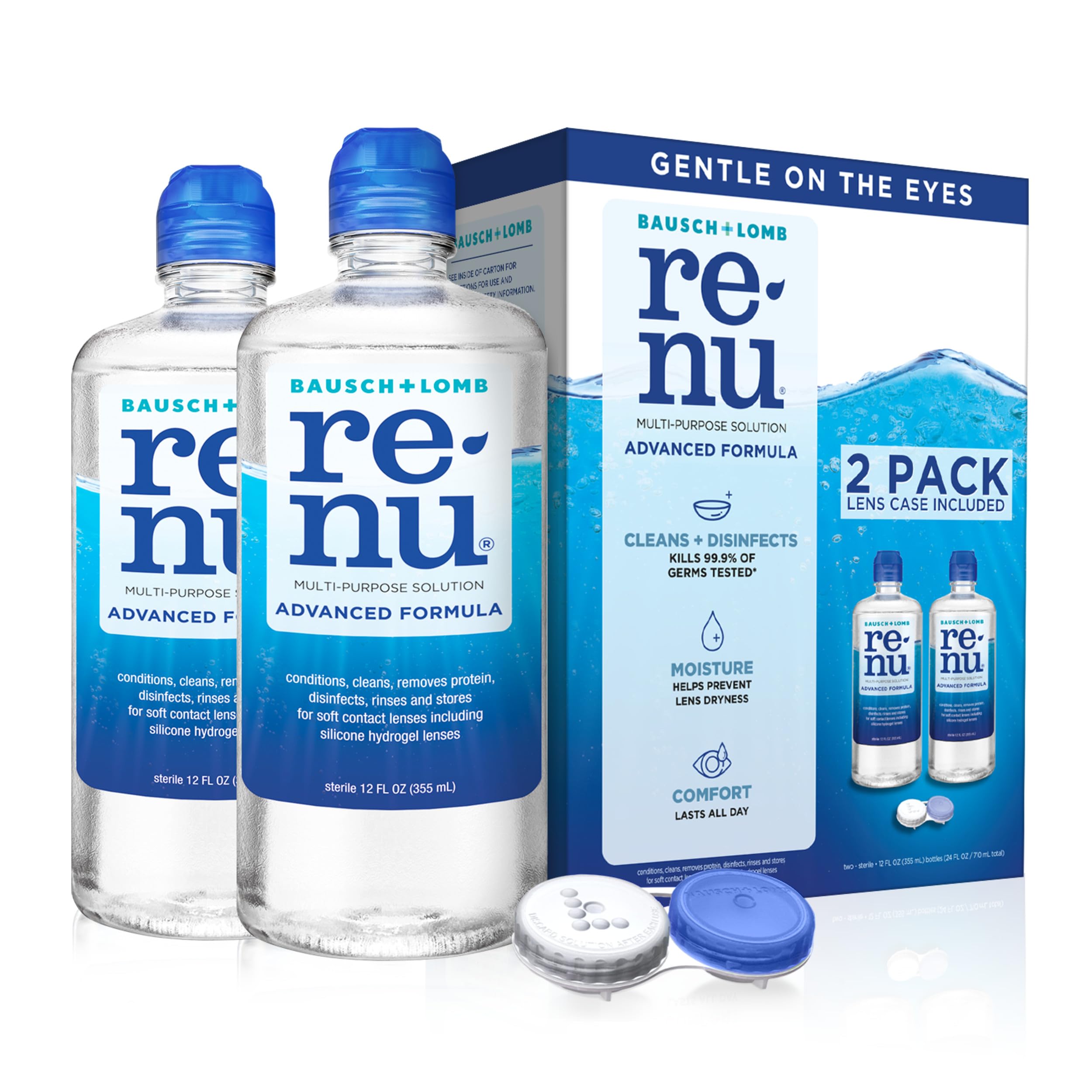 Renu Contact Lens Solution, Advanced