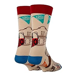 ooohyeah Men’s Funny Novelty Crew Socks, Cool