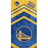 Northwest NBA Golden State Warriors “Shatter” Microfiber Beach Towel, Quick-Drying, Sand-Free, Lightweight, Ultra-Absorbent Towel for Pool, Travel & Sports Fans, 30" x 60"