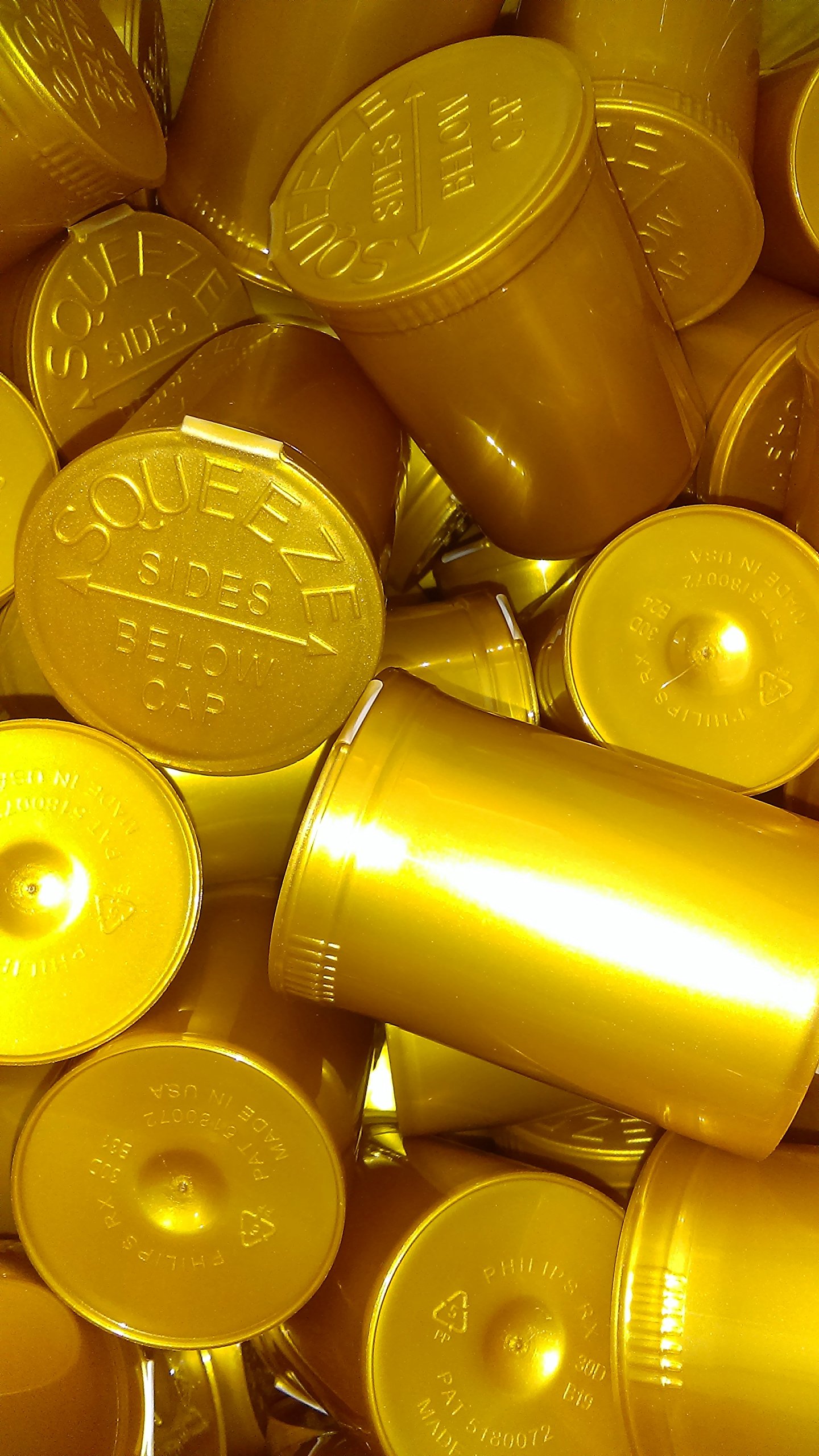 Buy Van Cave 20 Piece Pack of Philips Rx Gold 30 Dram. Premium Pop Top