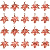 SUNNYCLUE 1 Box 60Pcs Maple Leaf Charms Enamel Leaves Charm Thanksgiving Autumn Fall Leaf Small Colorful Metal Alloy Pendants for Jewelry Making DIY Necklace Earrings Bracelets Craft