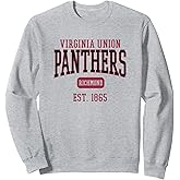 Virginia Union University Panthers Est. Date Sweatshirt