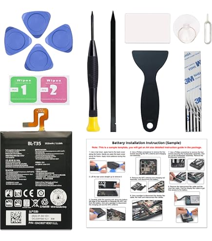 for LG Google Pixel 2 XL Original Replacement Internal Battery Bl-t35 3520mah US for sale online