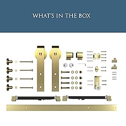 National Hardware, 72 in, Brushed Gold N700-006