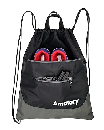 Amatory Turnbeutel Sportbeutel Kordelzug Rucksack Gym Beutel Drawstring Bag Gymbag Gymsack