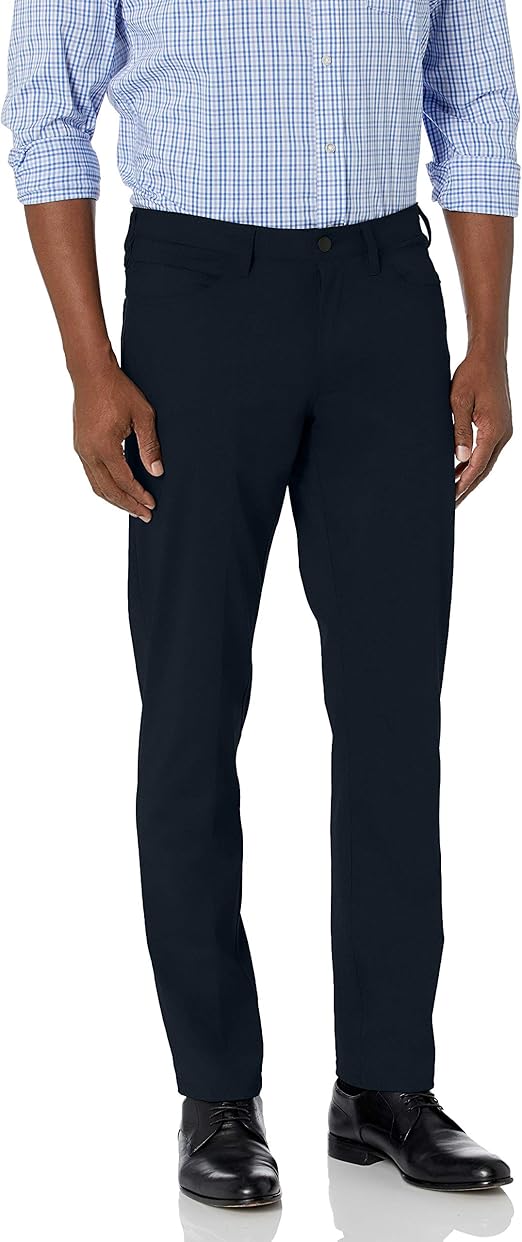 Perry Ellis Motion Men's Slim Fit 5Pocket Performance Stretch Pant