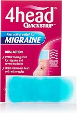 4HEAD QuickStrip Hydro Gel Strips 4 count Migraine Relief view 2