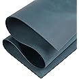 Shkira 12''X24'' Genuine Blue Leather Sheets for Crafts - Square - 2.0MM Thick Genuine - Thick Cowhide Pieces Square - Leather Sheet for Arts and Crafts