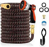 Yofidra Expandable Hose Pipe 100FT 3-Layer Latex No-Kink 10-Function Nozzle