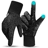 ihuan Winter Waterproof Gloves Cold Weather - Snow Ski Windproof for Men Women, Warm Touchscreen Thermal for Running Cycling