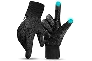 ihuan Winter Waterproof Gloves Cold Weather - Snow Ski Windproof for Men Women, Warm Touchscreen Thermal for Running Cycling
