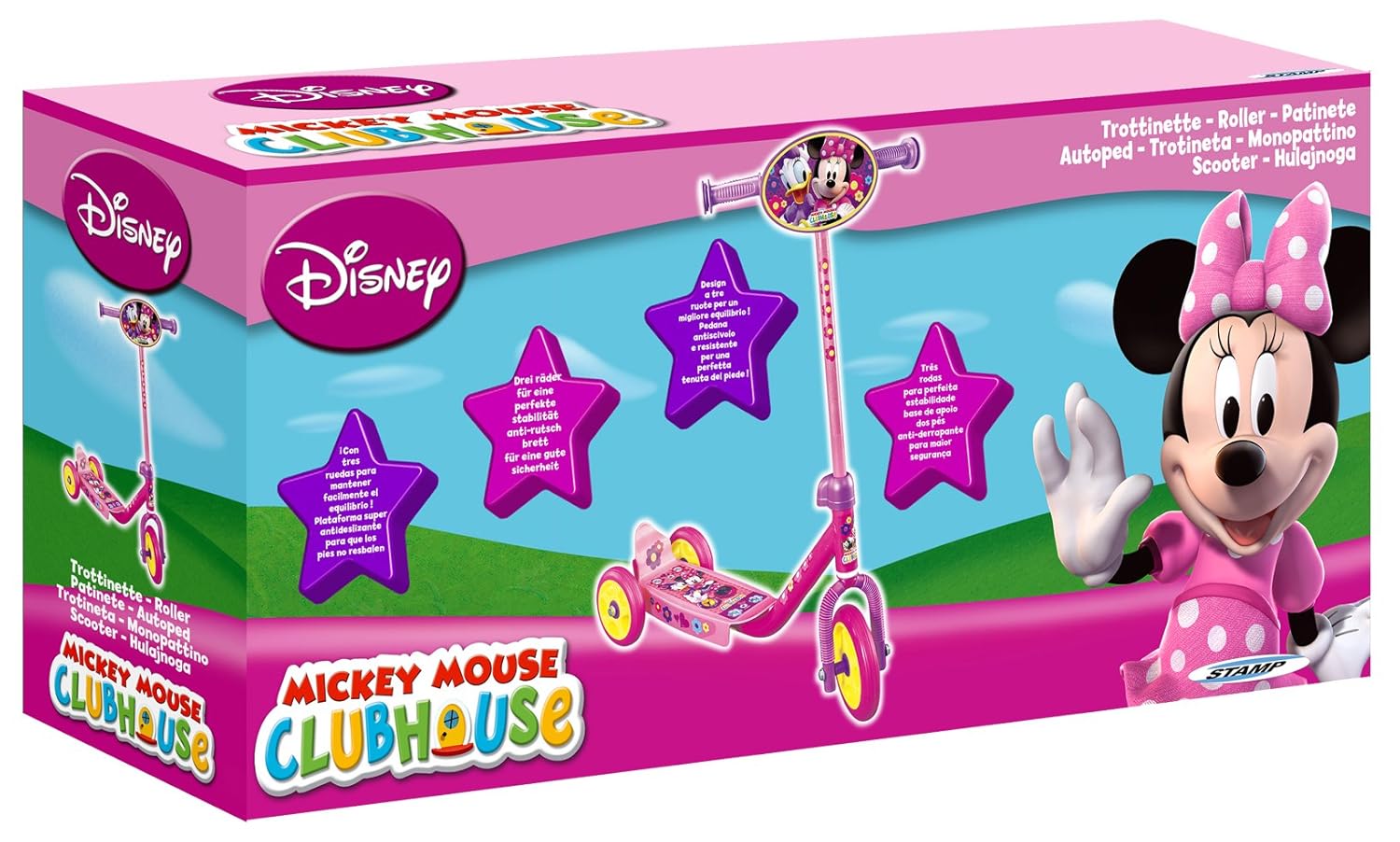 Disney Patinete De Mickey Mouse Rodas Patinete De Mickey Patinete