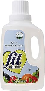 Fit Organic Produce Wash Soaker Org