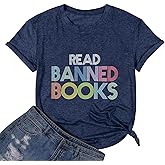 Book Lover Shirts for Women Reading T-Shirt Gifts for Teacher Librarian Readers Bookworms Bibliophile