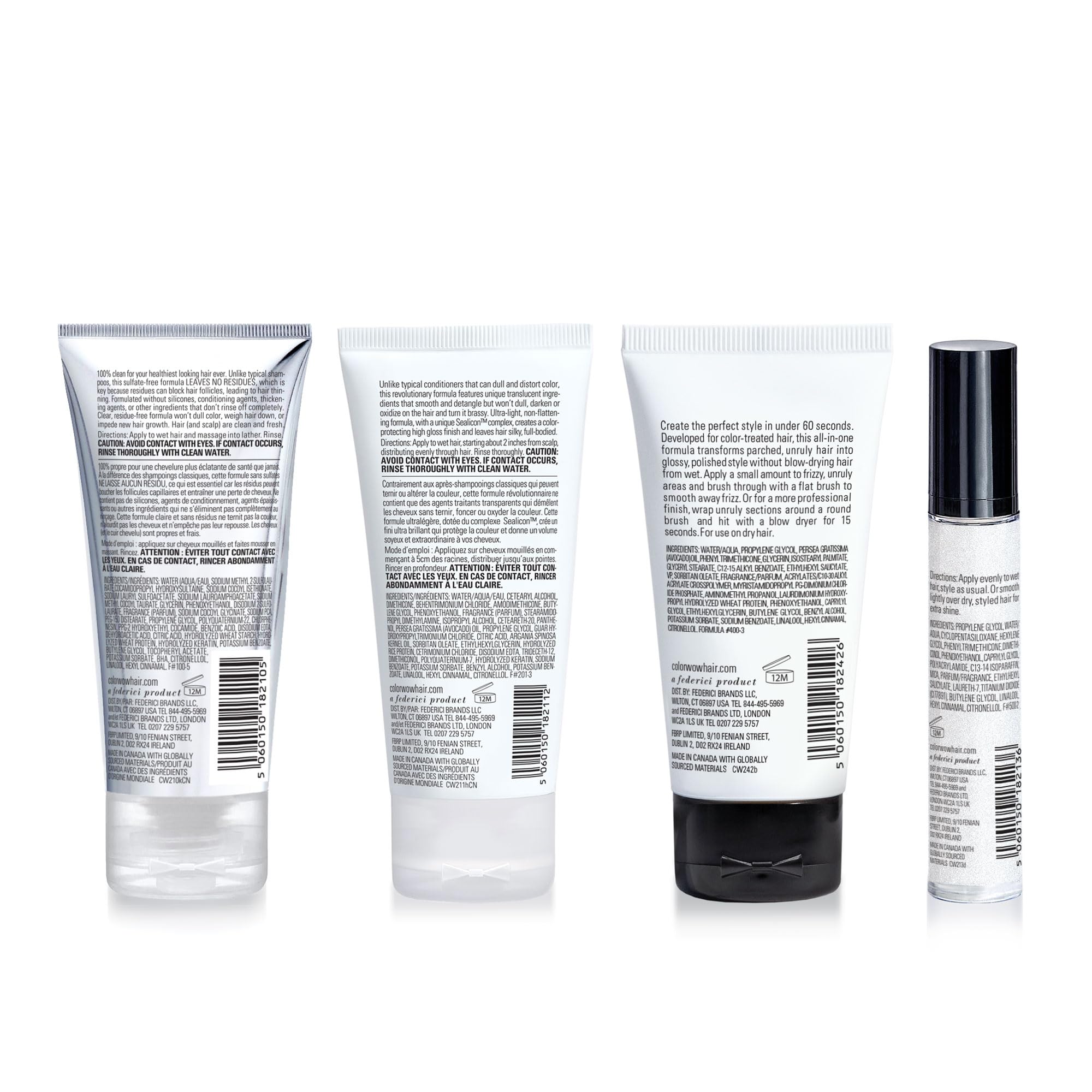 COLOR WOW One Minute Transformation – Instant frizz fix| Nourishing styling cream smooths, tames + defrizzes on the spot| Avocado oil + Omega 3’s hydrate, repair for silkier, smoother texture