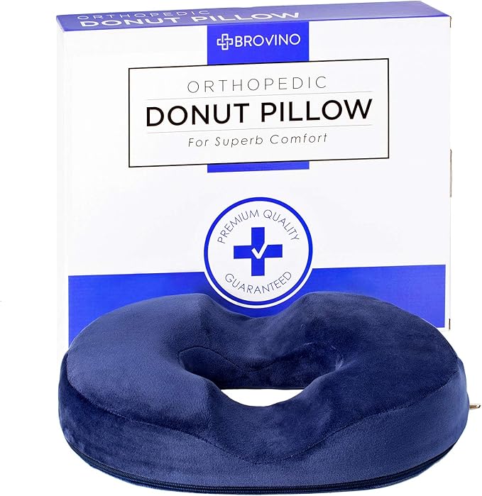 Donut Pillow for Tailbone Pain & Hemorrhoids Donut Pillow for Tailbone Pain & Hemorrhoids