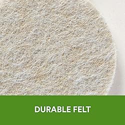 Scotch Felt Pads 162 PCS Beige, Felt Furniture Pads