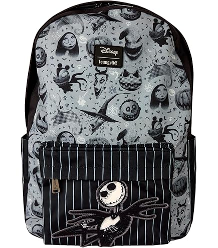 Amazon.com: BoxLunch Disney The Nightmare Before Christmas Jack Skellington Glow-in-the-Dark Mini Backpack Exclusive: Clothing, Shoes & Jewelry