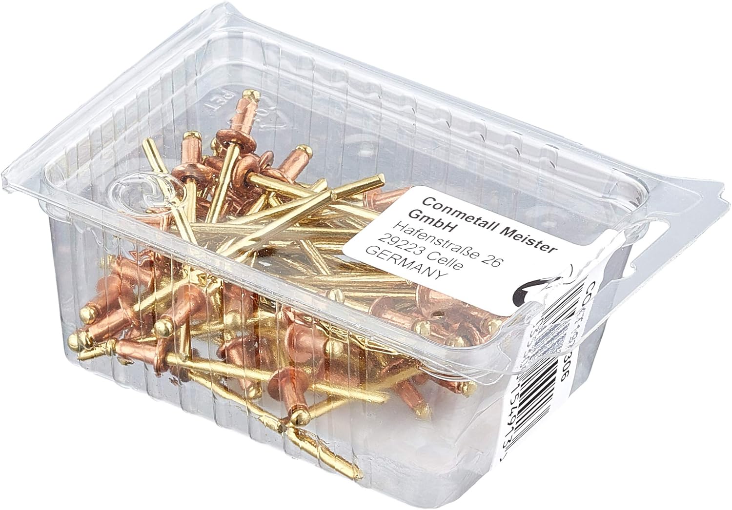 Connex COXT197306 Copper/Bronze Blind Rivets, Brown/Gold, 3.2 x 6 mm, Set of 50 Piece - Image 3