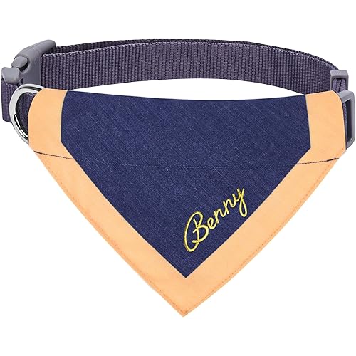 Blueberry Pet 9 Patterns Chic Stylish Triangle Cotton Blend Neckerchief Bandana Dog Collars
