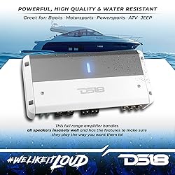 DS18 NXL-M4 Marine Amplifier Full Range 4-Channel
