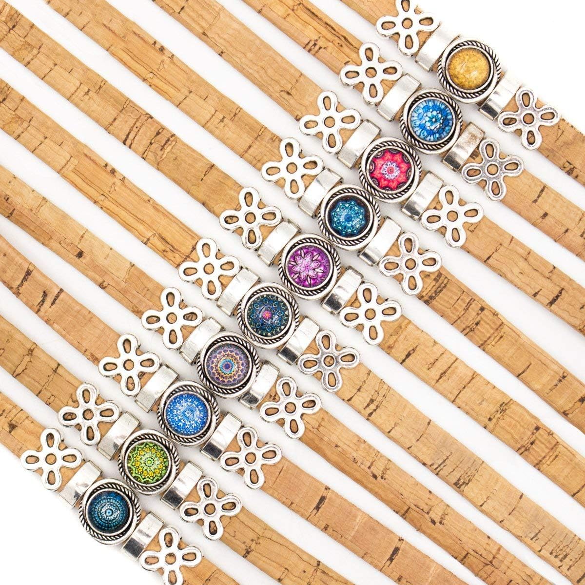 The Cork Collection cork bracelets Bracelets 10mm natural cork