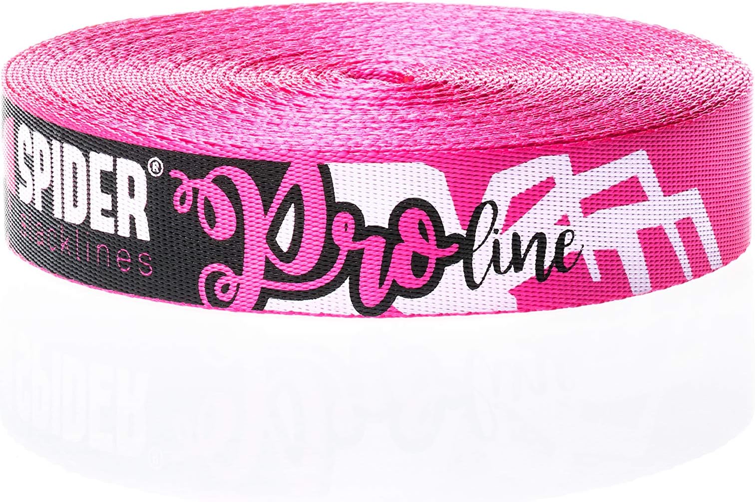 SPIDER SLACKLINE TWSA2 - Trickline Module Pro line Roll - Slackline for freestyle jumps and tricks - Only webbing band lenght 20 m
