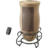 Lasko Designer Series Ceramic Space Heater-Features Oscillation, Remote, and Built-in Timer, Beige