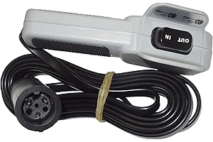 WARN 64849 Hand Held Winch Remote Controller with Rubber Grip for ATV and Side x Side Winches , gray