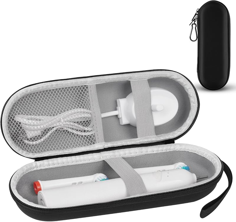 LOPHE Electric Toothbrush Travel Case, Portable Dustproof Holder Bag