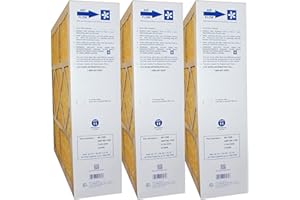 ELETRO AIR, FIVE SEASONS Five Seasons, Goodman M2-1056 Furnace Filter 20x20x5 (Actual Size: 20-1/4" x 20-3/4" x 5-1/4") MERV 11 Premium Air Filter for HVAC (3 Pack)