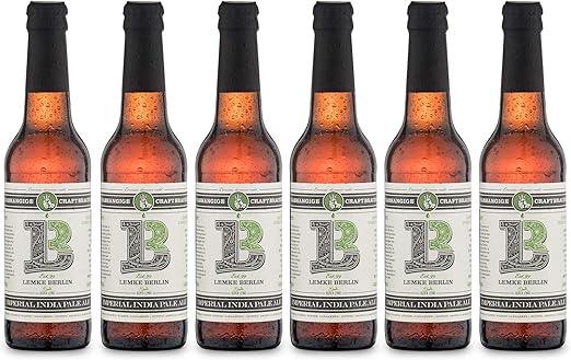 Lemke Berlin Imperial Ipa Imperial India Pale Ale Craft Beer 6 X 0 33l Amazon De Bier Wein Spirituosen