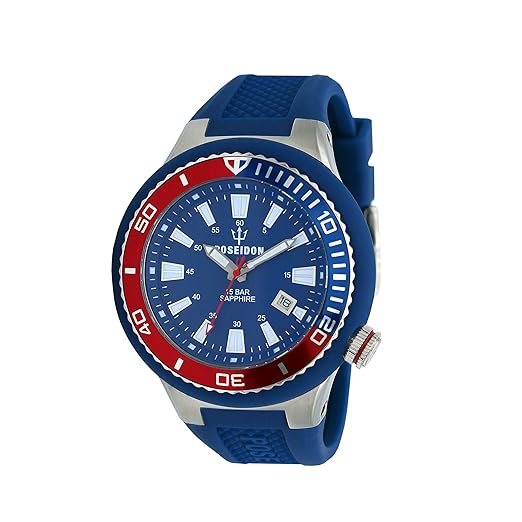 POSEIDON by KIENZLE Uhr Analog mit Silikon Armband UP00513
