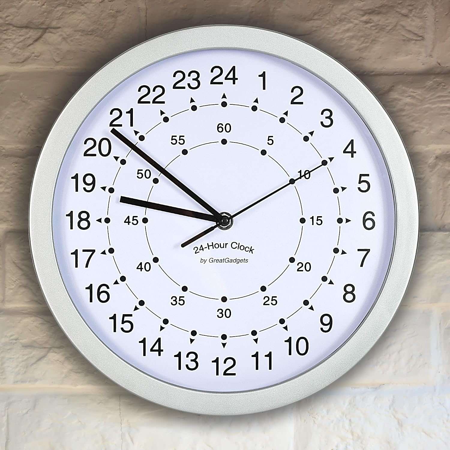 GreatGadgets 1858 24-Hour Clock - Image 3