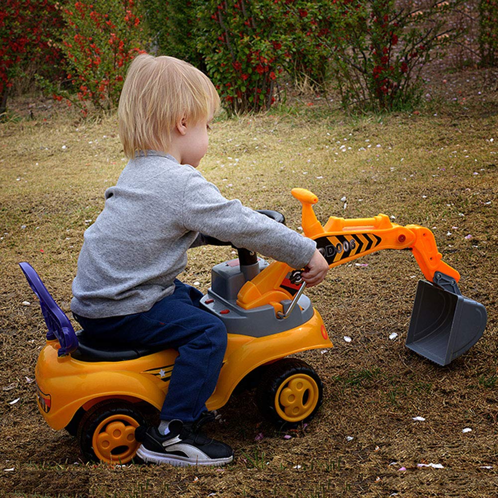 sit on childs digger
