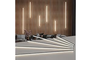 Art3d LED Recessed Lighting Kit - 6pcs Self-adhesive White LED Light with Smart Switch, 3000k Touching Switch Light for Wood Slat Wall Panels, Headboards, Stairs, Home decor, Under Cabinet Strip Light