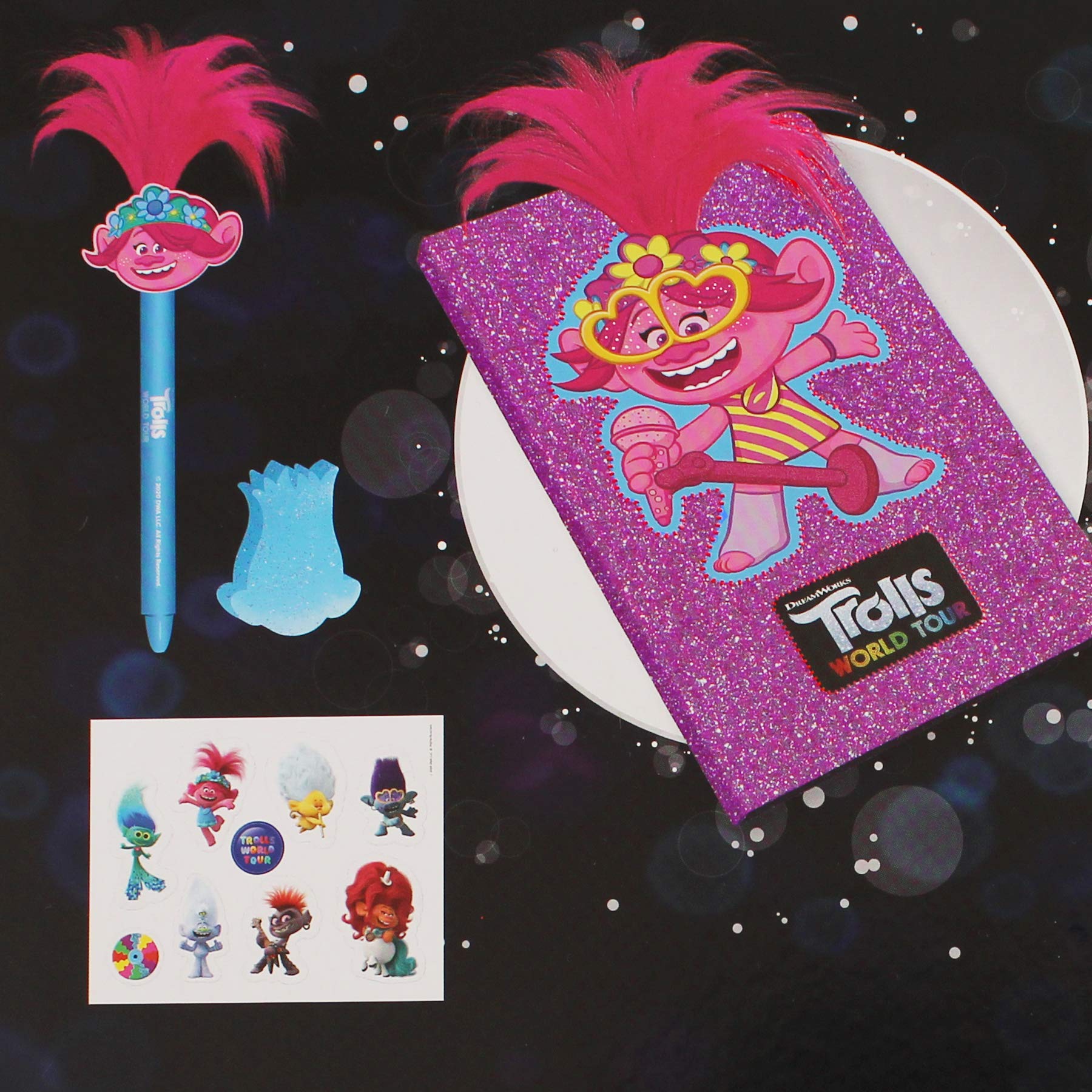 Trolls DreamWorks World Tour Mini Diary Set