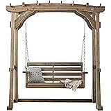 Amazon.com: Backyard Discovery 1906631 Claremont Pergola Lounger, Brown