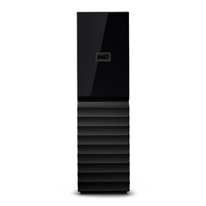 WD My Book Desktop 10 TB - External Hard Drive - USB 3.0 - 256 Bit AES-Hardwareverschlüsselung - WDBBGB0100HBK-EESN