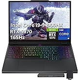 Lenovo Legion 5 15.1" WQXGA 165Hz Gaming Laptop, Intel i9-14900HX, RTX 5070 8GB GDDR7, 32GB DDR5, 1TB SSD, 24-Zone RGB Backlit Keyboard, 5.0MP Camera, WiFi 7, Win 11, Black, 1TB Docking Station Set