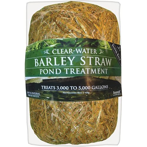 SUMMIT 135 Clear-Water Barley Straw Bale 15 oz, Treats up to 5000-Gallons