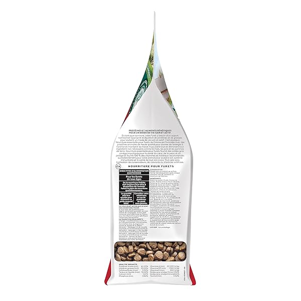 OXBOW ESSENTIALS FERRET FOOD, VITAMIN & MINERAL RICH FORMULA FOR FERRET, HIGH PROTEIN FOOD & HIGH FAT, SMALL ANIMAL PET PRODUCTS, OXBOW, MADE IN USA, 4 LB BAG