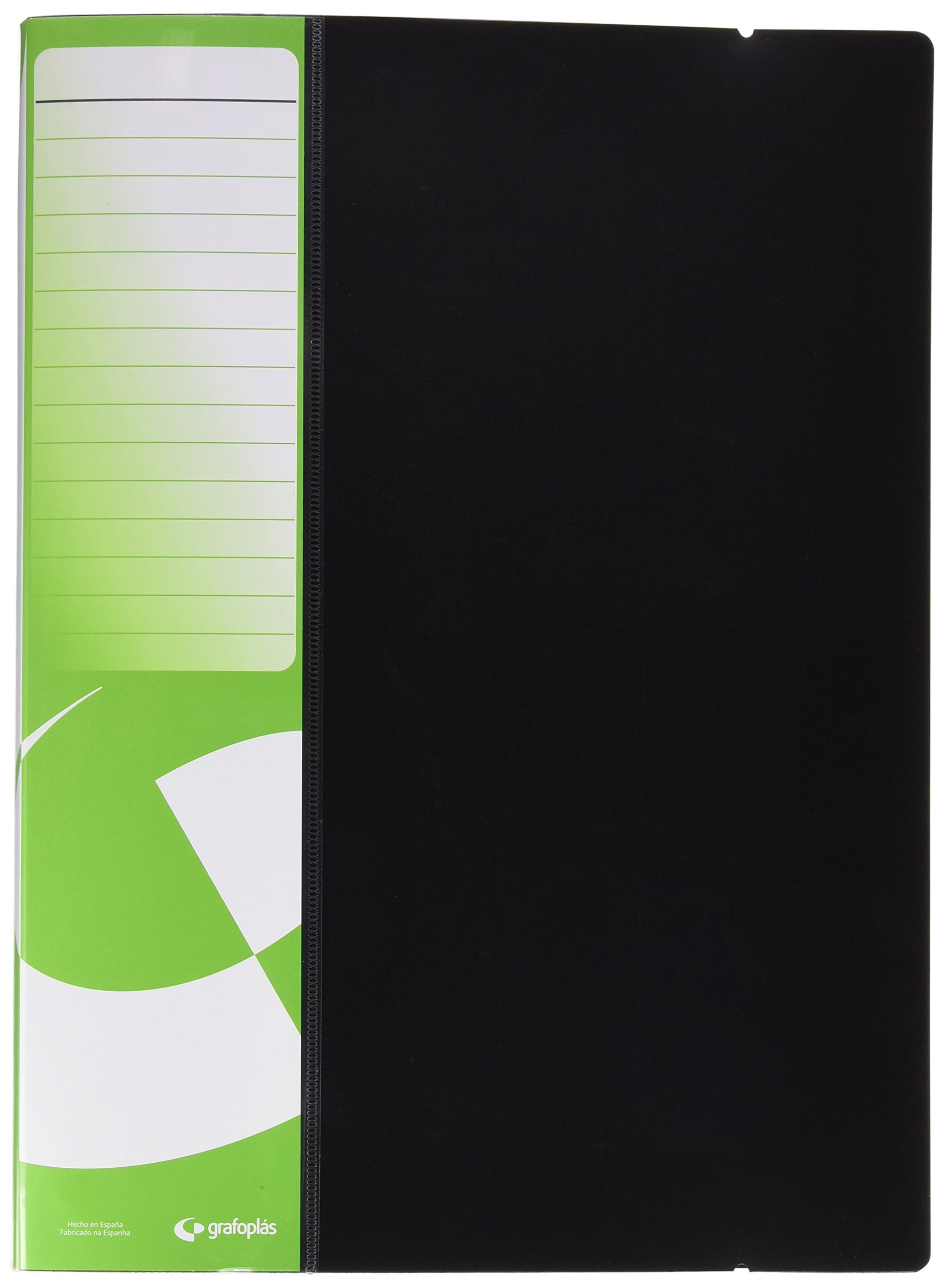 Grafoplás Folders Welded Sleeves 80 Black