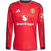 adidas Manchester United Home Men's L/S Soccer Jersey 25/26